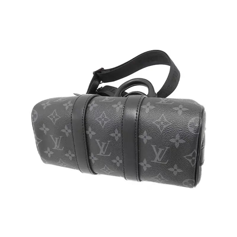 Luxury Leather Monogram Eclipse Canvas Duffle Bag-18 mysite