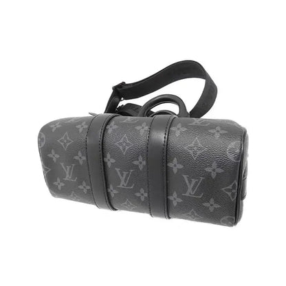 Luxury Leather Monogram Eclipse Canvas Duffle Bag-18 mysite