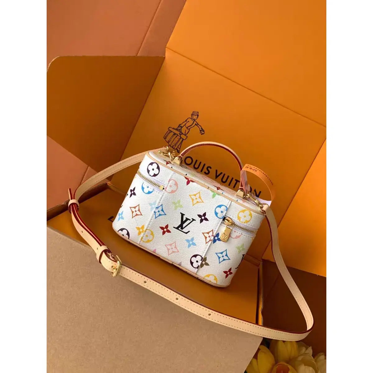 Vintage-Inspired Box hand bag – Elegant Monogram Tote Box-18 mysite