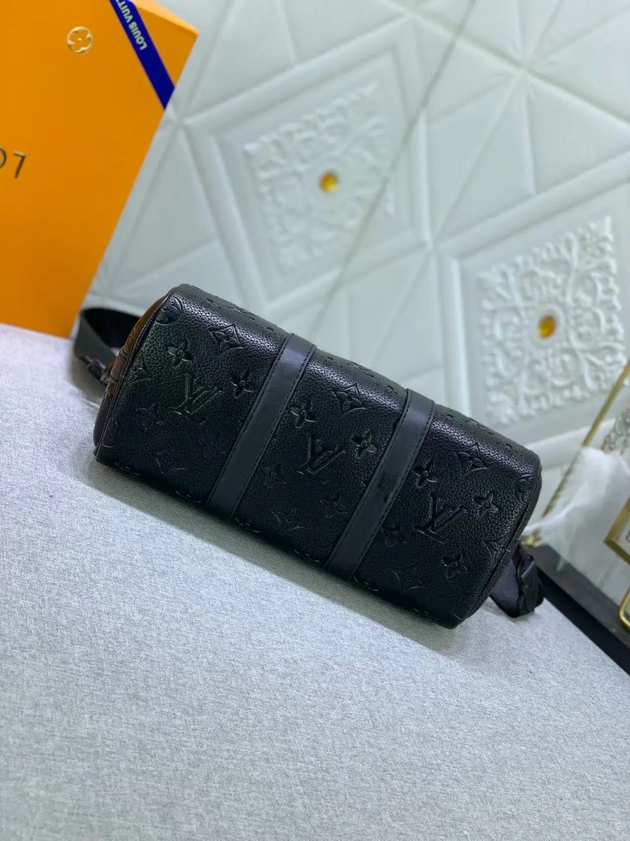 Lou Black Luxury Leather Bag – Versatile, Stylish & Functional-18 mysite