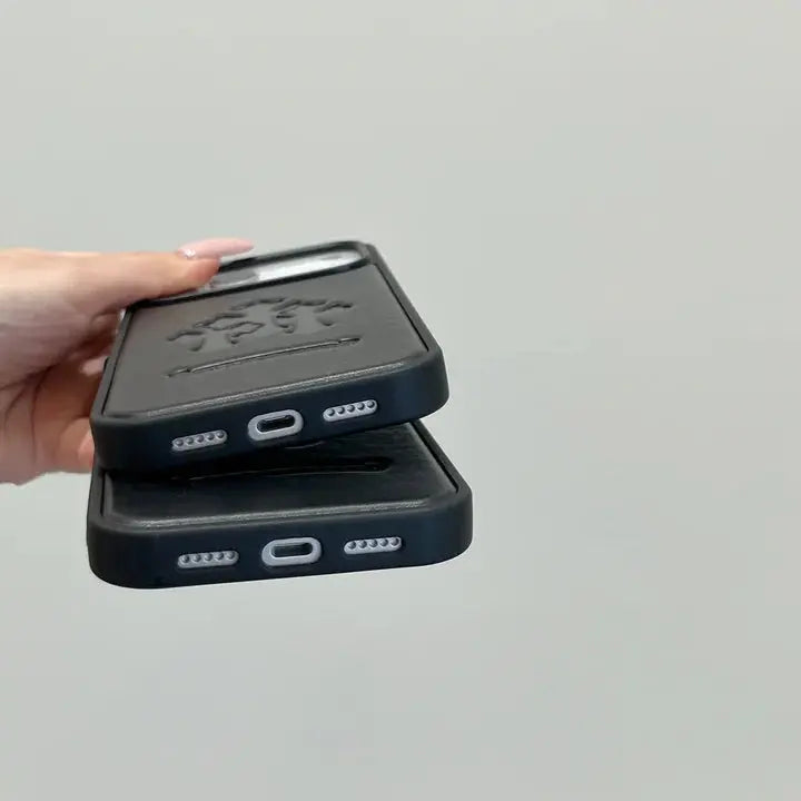 Premium Faux Leather iPhone Case-s2 mysite
