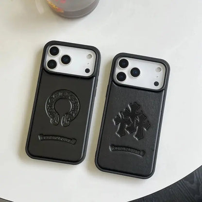 Premium Faux Leather iPhone Case-s2 mysite