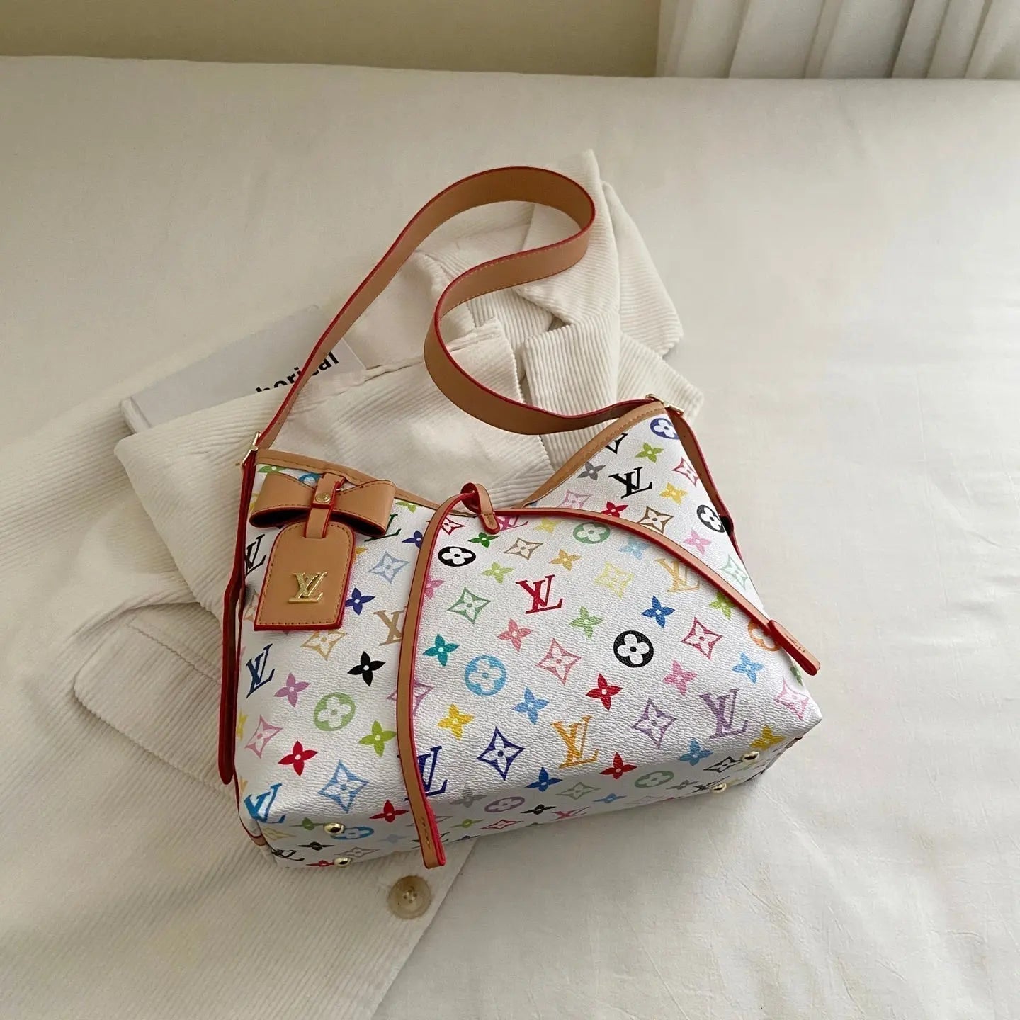 Monogram Cross-Strap Shoulder Bag-18 mysite