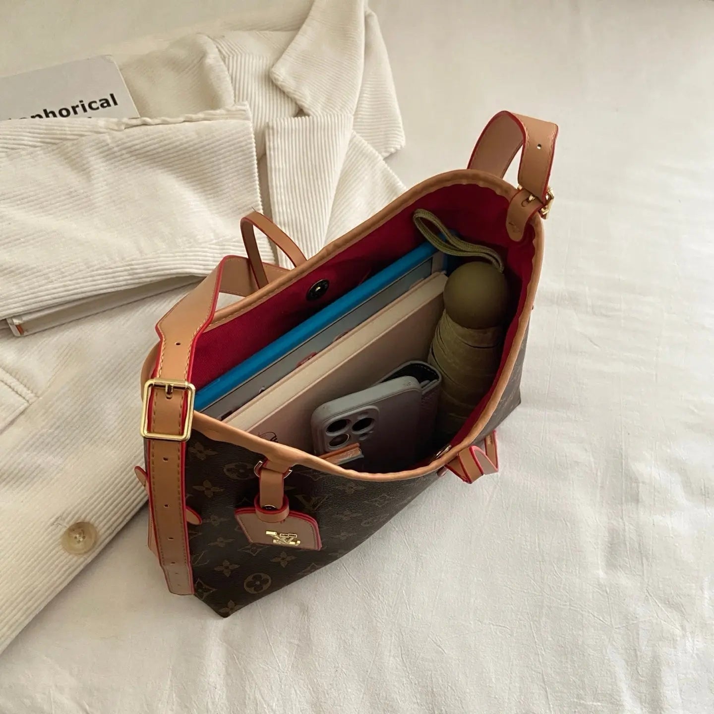 Monogram Cross-Strap Shoulder Bag-18 mysite