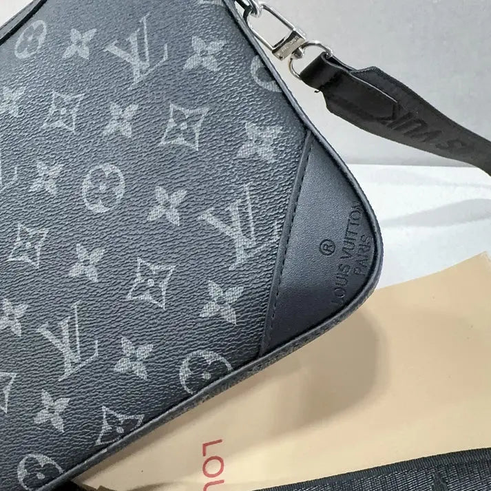 Classic Monogram Trio Messenger Bag - A Fashion Must-Have 011-18 mysite