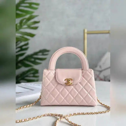 Noir Quilted Top-Handle Chain Mini Bag 026-18 mysite