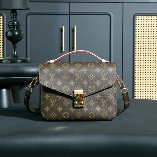 Dark Brown 2-in-1 Top-Handle & Crossbody Bag 010-18 mysite