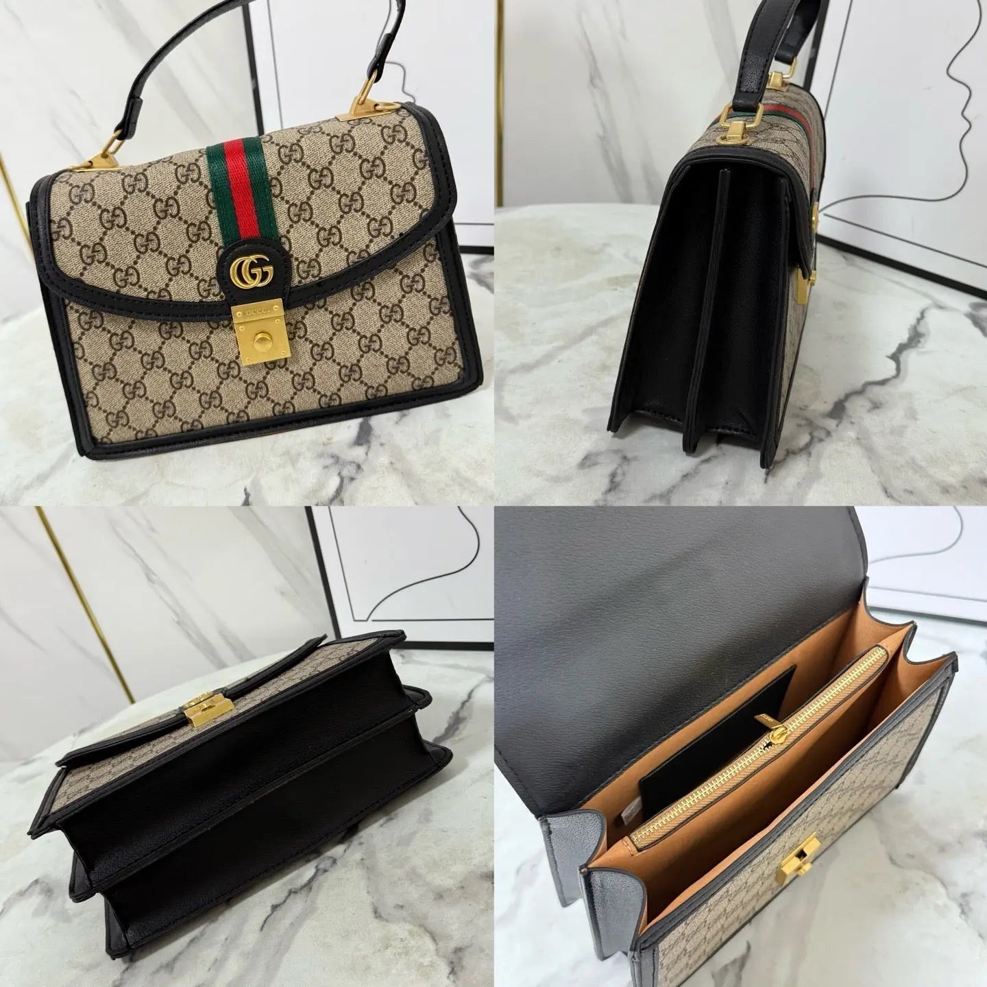 Luxe Monogram Leather Satchel-18 mysite