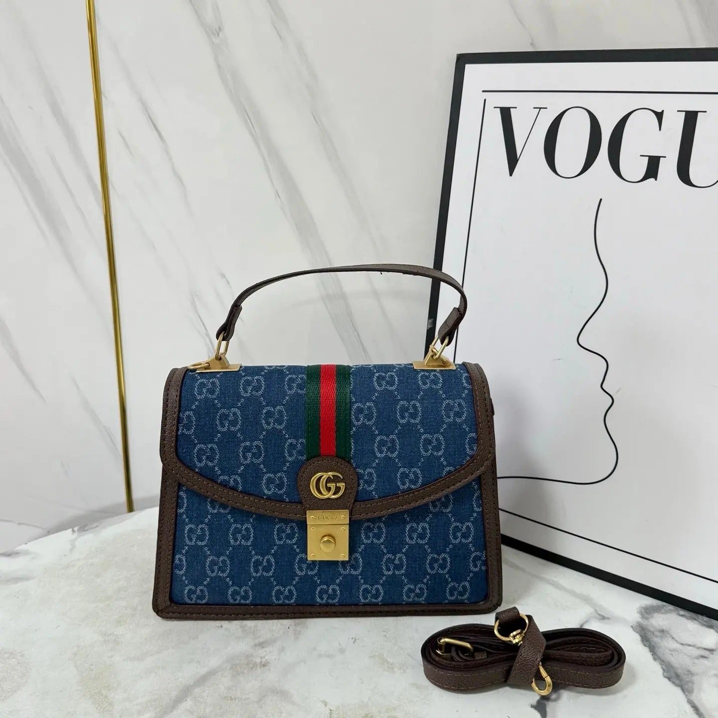 Luxe Monogram Leather Satchel-18 mysite