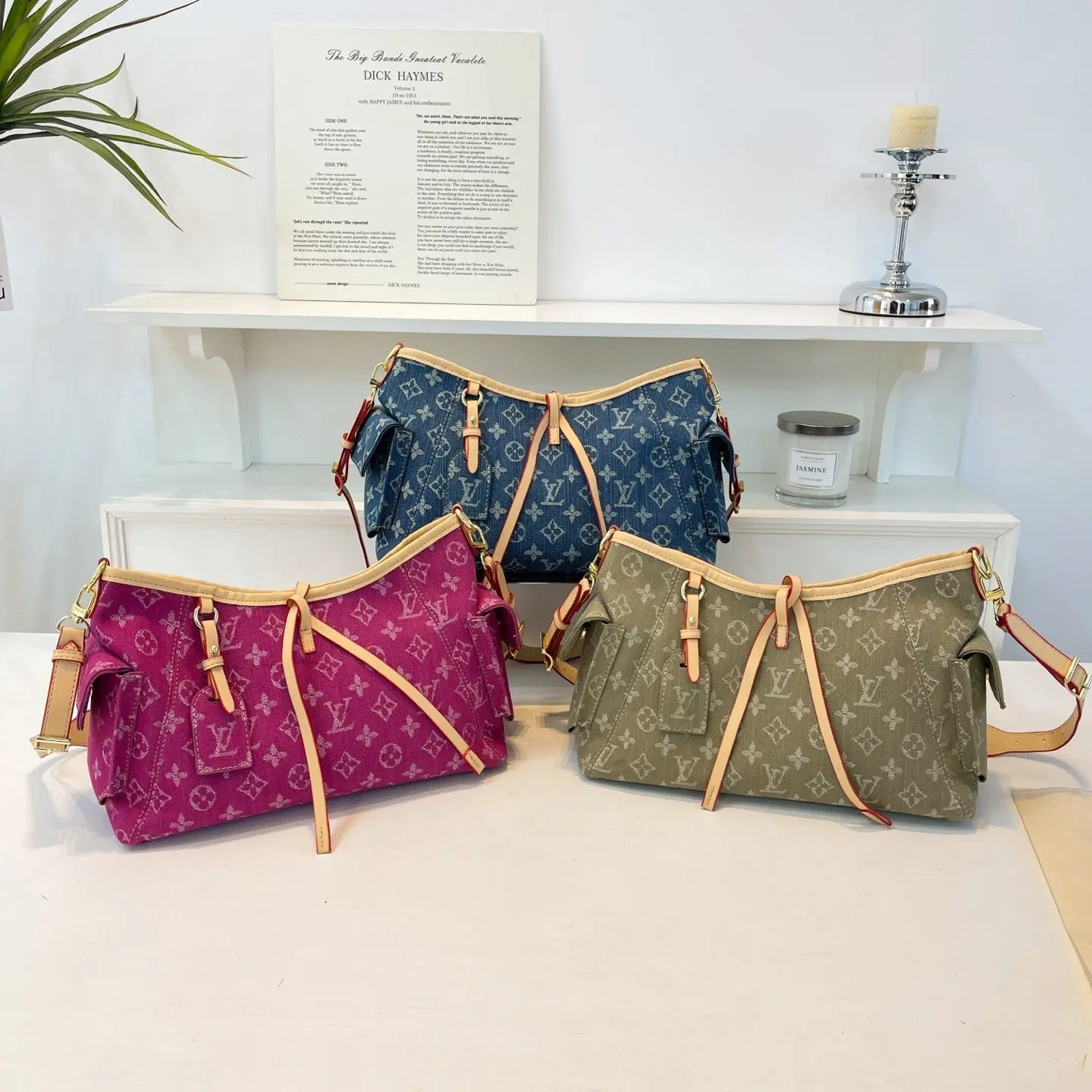 Luxurious Fashion Denim Bag-18 mysite