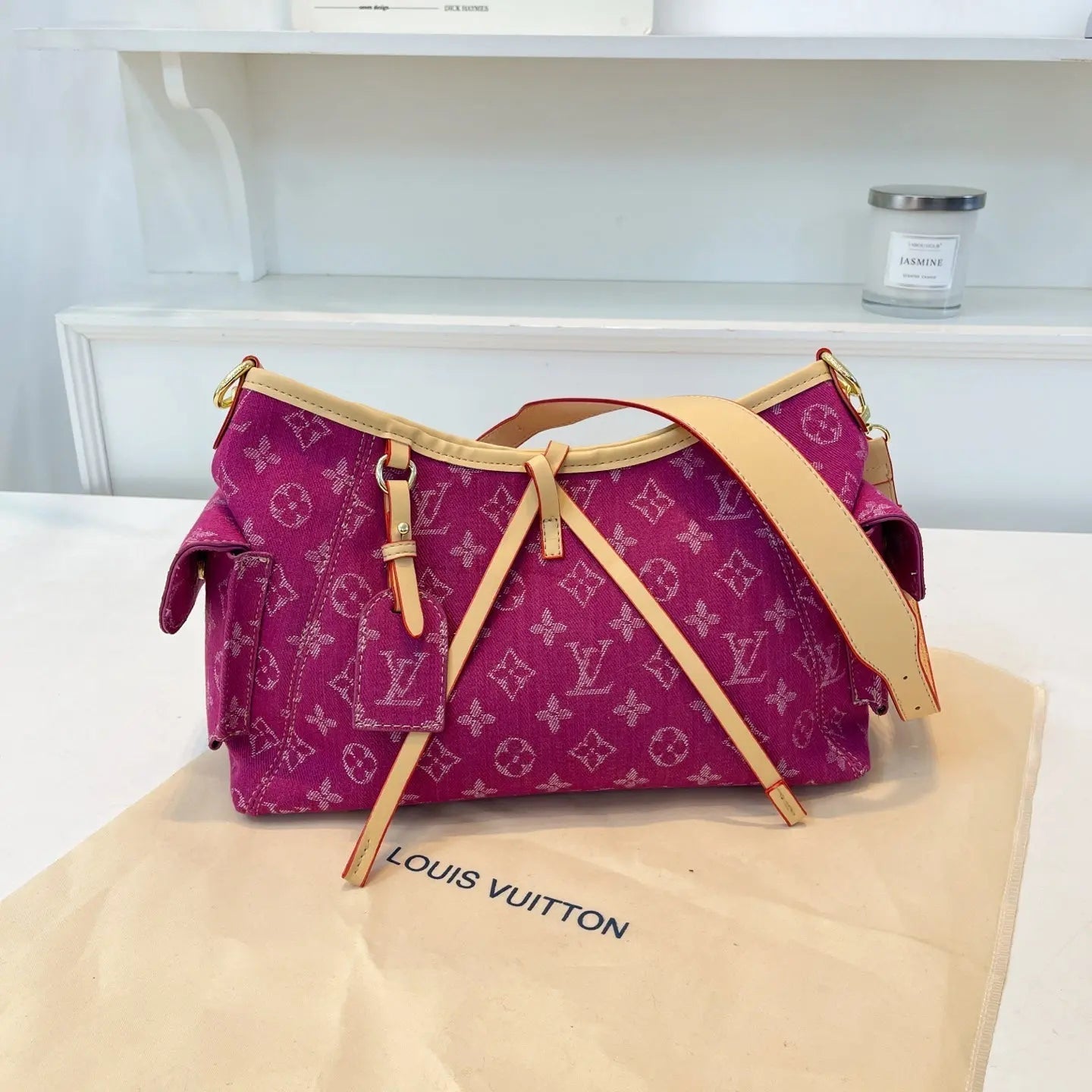 Luxurious Fashion Denim Bag-18 mysite