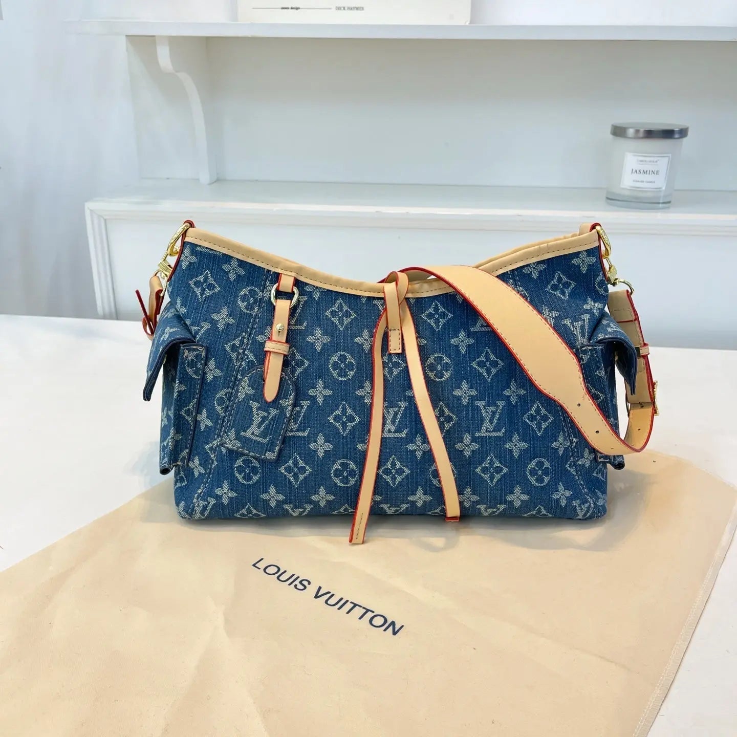 Luxurious Fashion Denim Bag-18 mysite