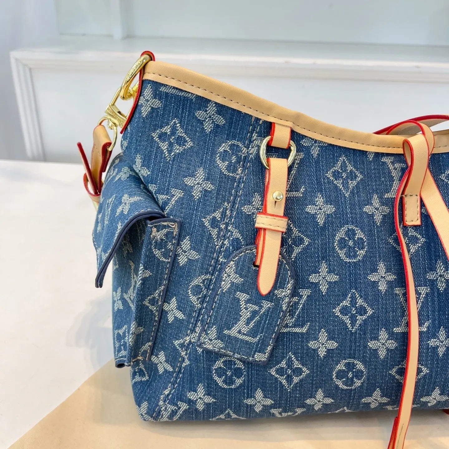 Luxurious Fashion Denim Bag-18 mysite