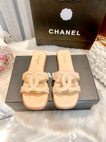 Premium light-luxury glossy flat slides-s2 mysite