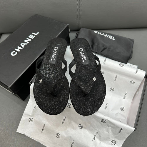 Fashion glitter rhinestone thong flat slides-s2 mysite