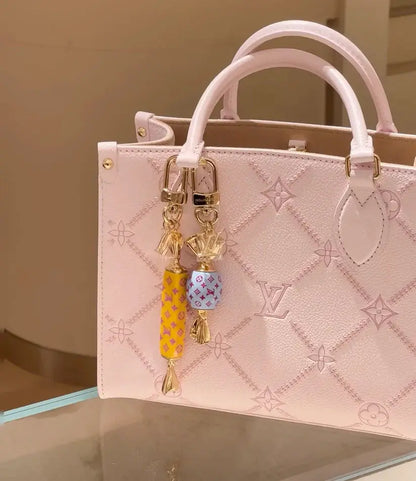 Luxury Lollipop Monogram Bag Charm Keychain-s2 mysite