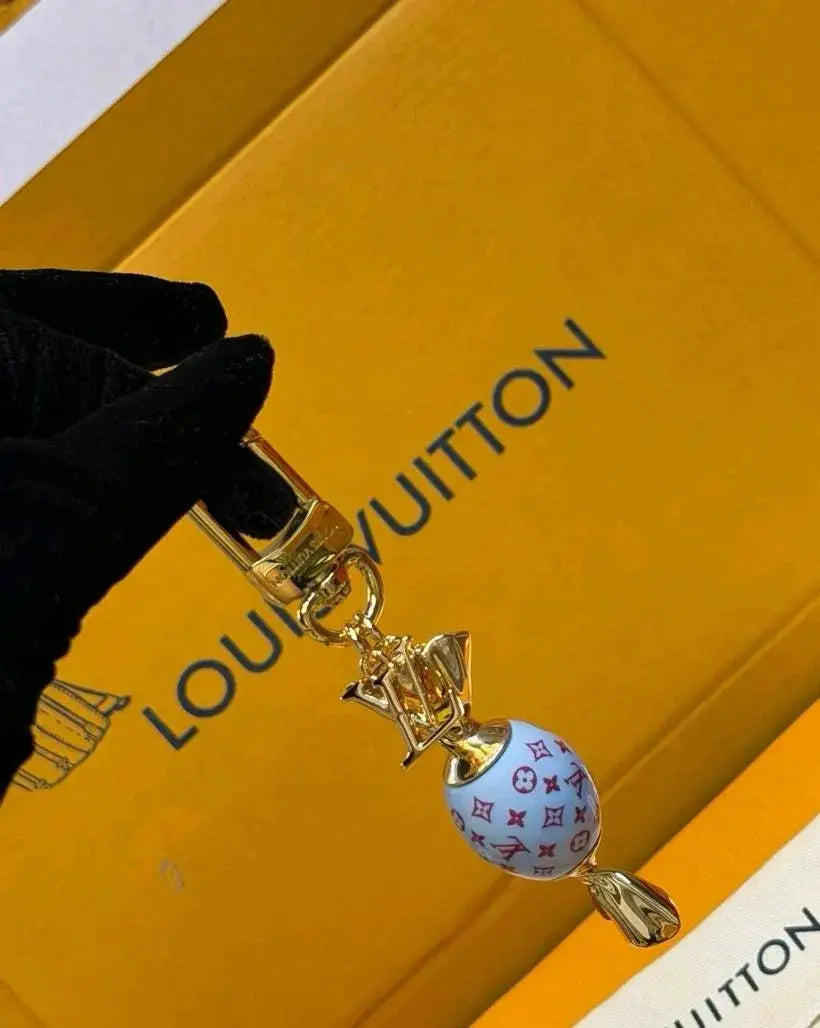 Luxury Lollipop Monogram Bag Charm Keychain-s2 mysite