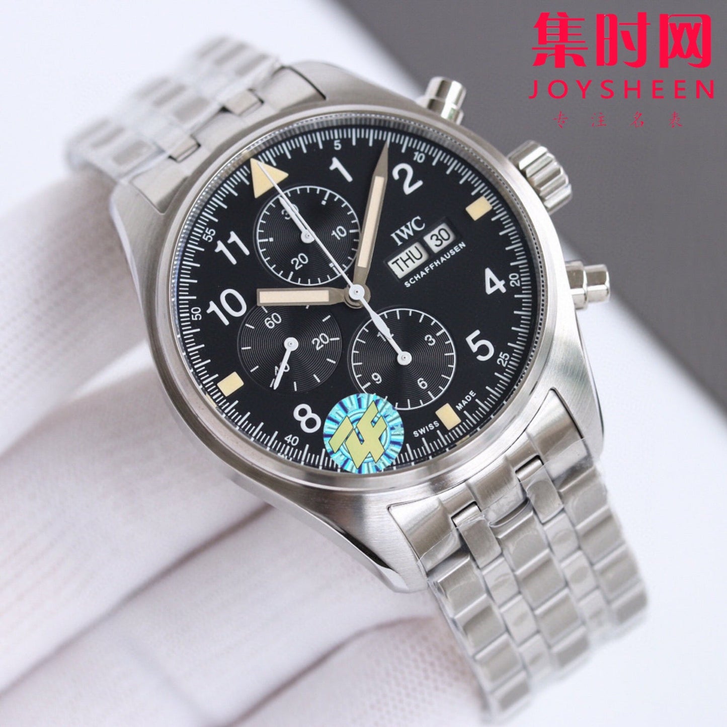 Replica Pilot’s Watch Chronograph, Ref. IW377710 43MM Japese VK63 Quartz Movement