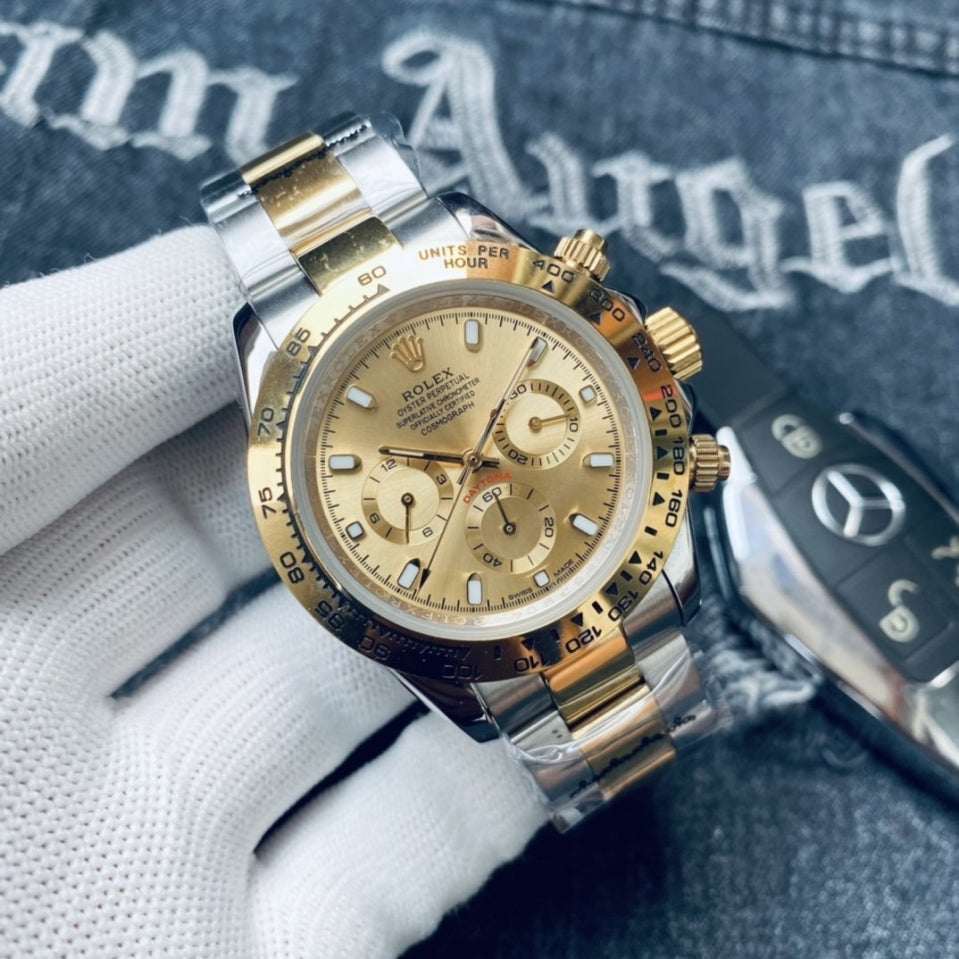 Automatic Watch Replica Daytona Gold Dial 101206