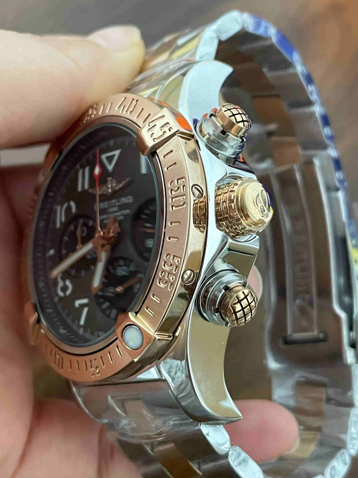 Replica Stainless Steel Japanese Vk Quartz Movement Watch BL250
