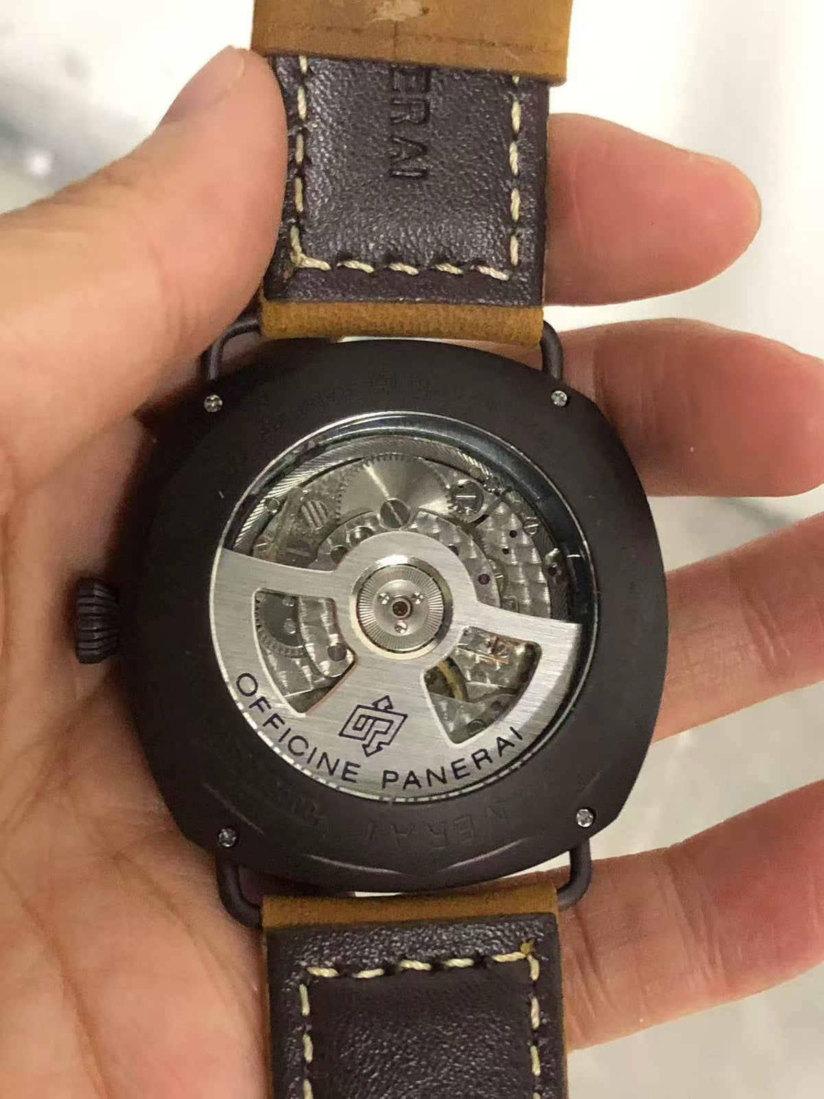 Replica LUMINOR 904L Stainless Steel Automatic Mechanical Watch Mens Watches 45mm