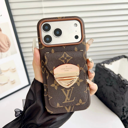 Luxury Crossbody iPhone Case with Card Pocket & Detachable Strap-s2 mysite