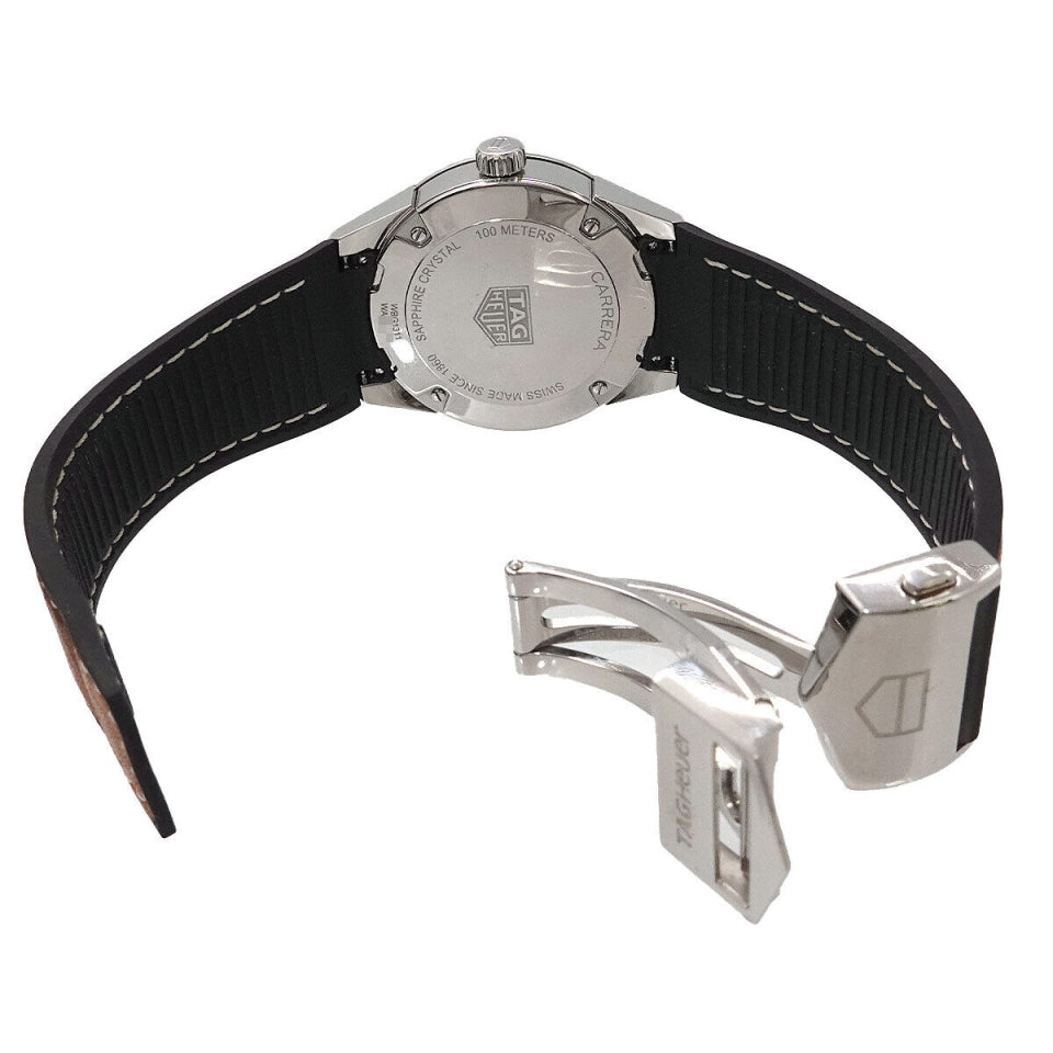 Replica Tag Porsche Carrera Leather Strap (800402)