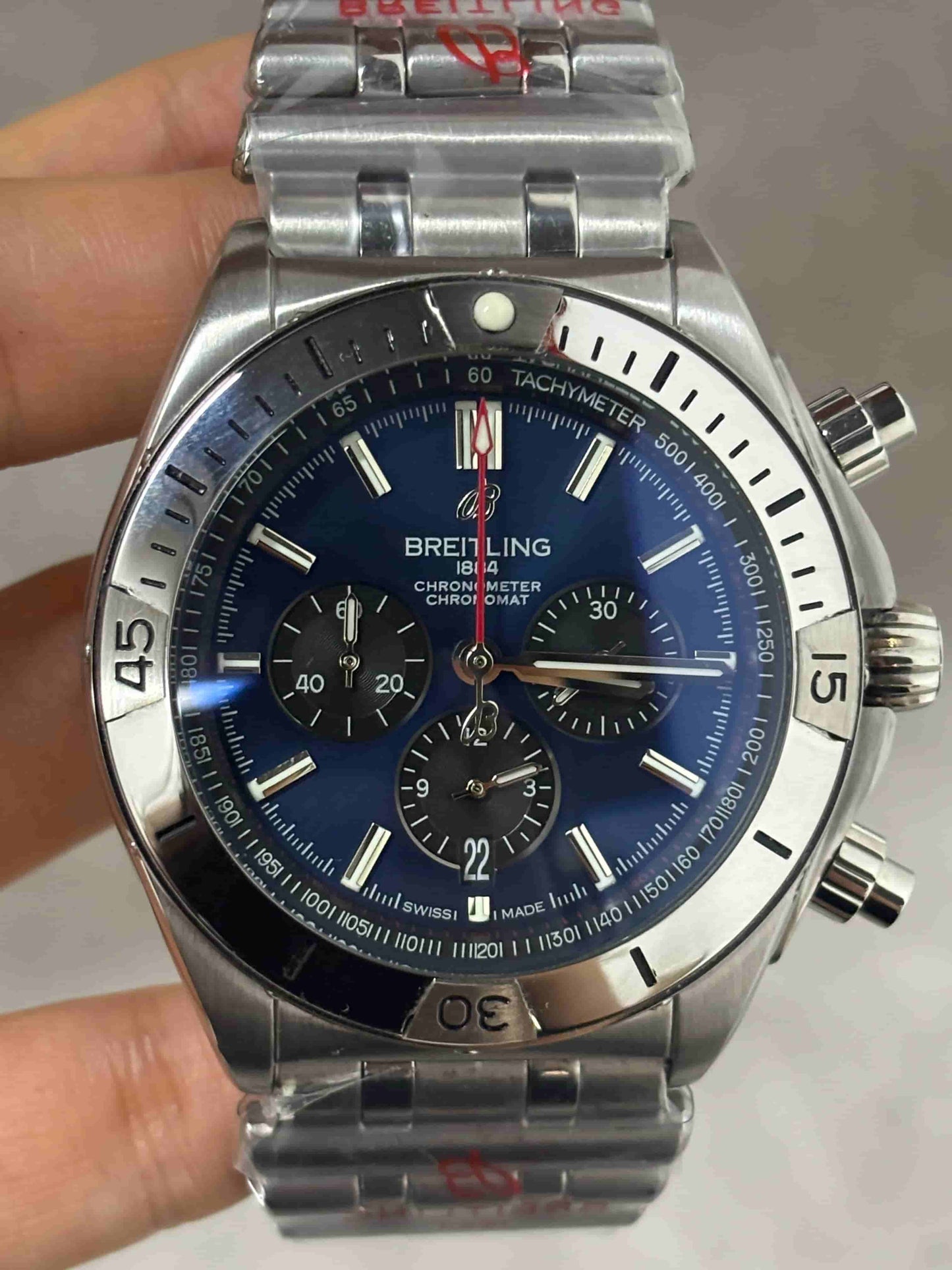 Replica Stainless Steel Japanese Vk63 Quartz Movement Watch BL106