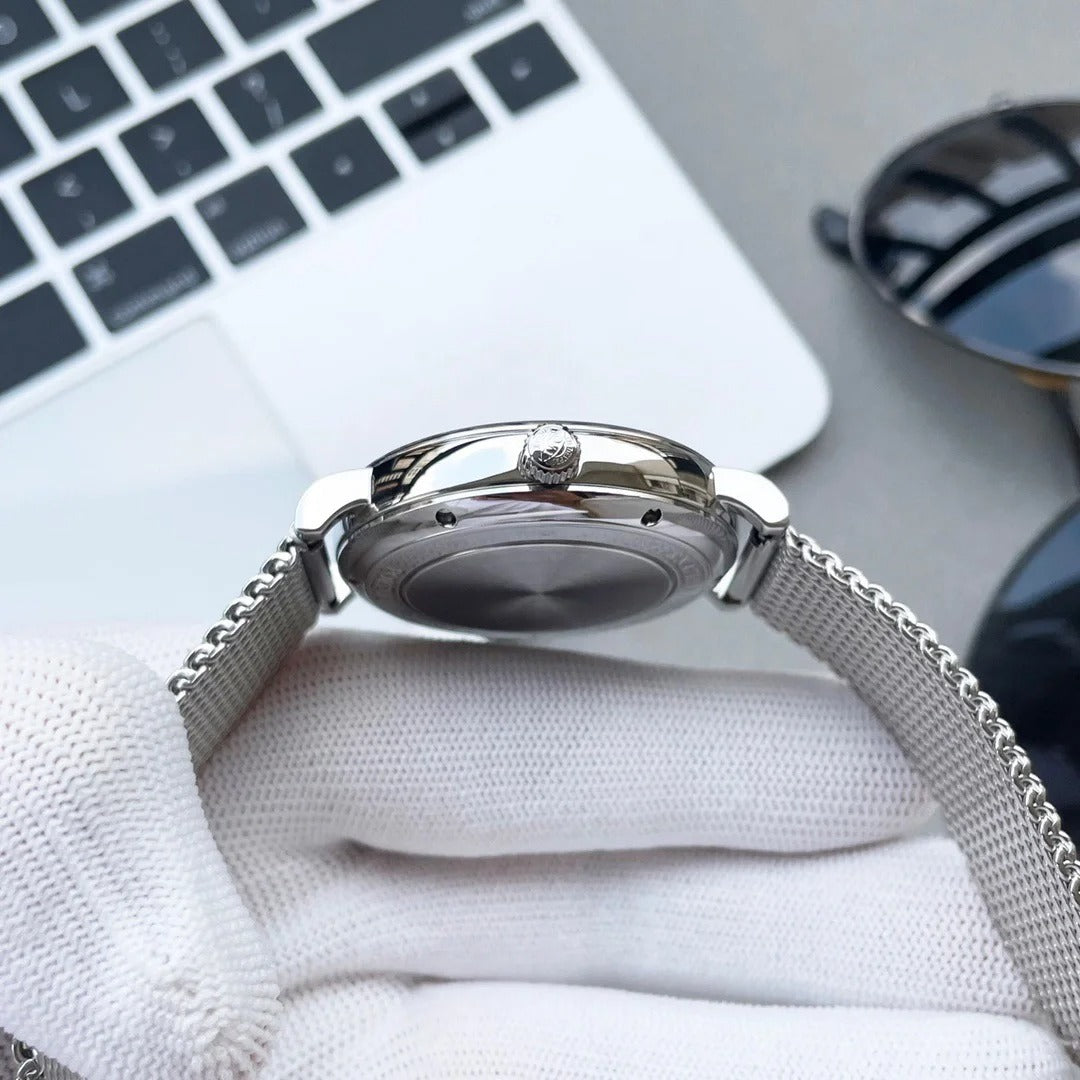 Replica Portofino Automatic IW356505 Steel White Dial Milanese Mesh Bracelet 40mm