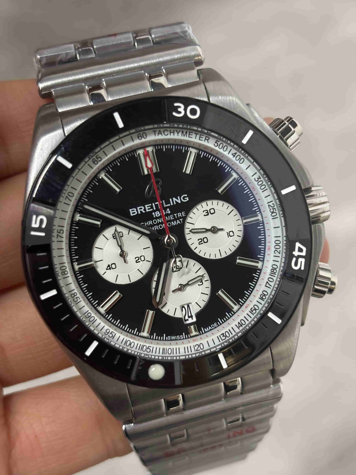 Replica Stainless Steel Japanese Vk Quartz Movement Watch BL166