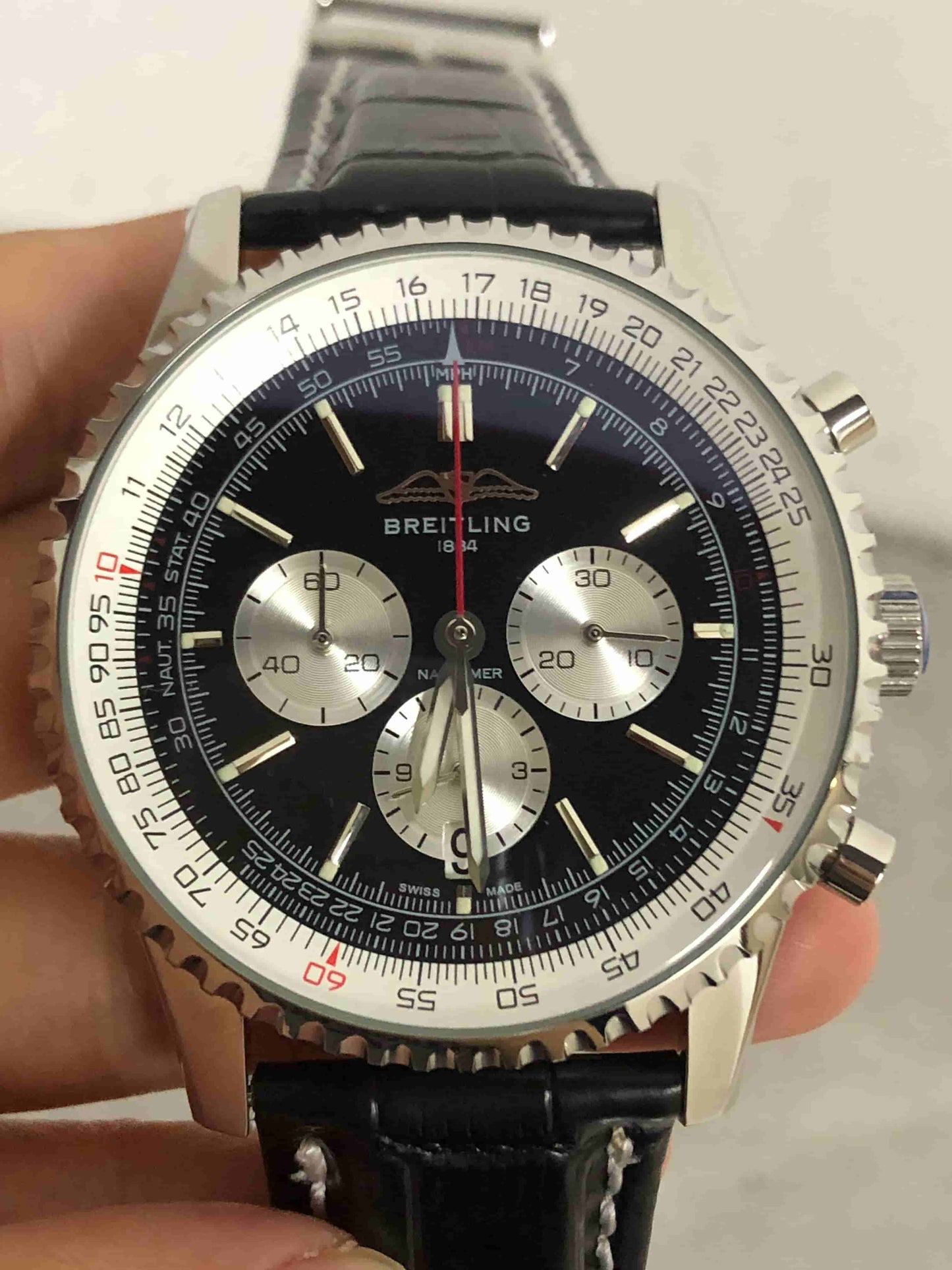 Replica Stainless Steel Japanese Vk63 Quartz Movement Watch BL77