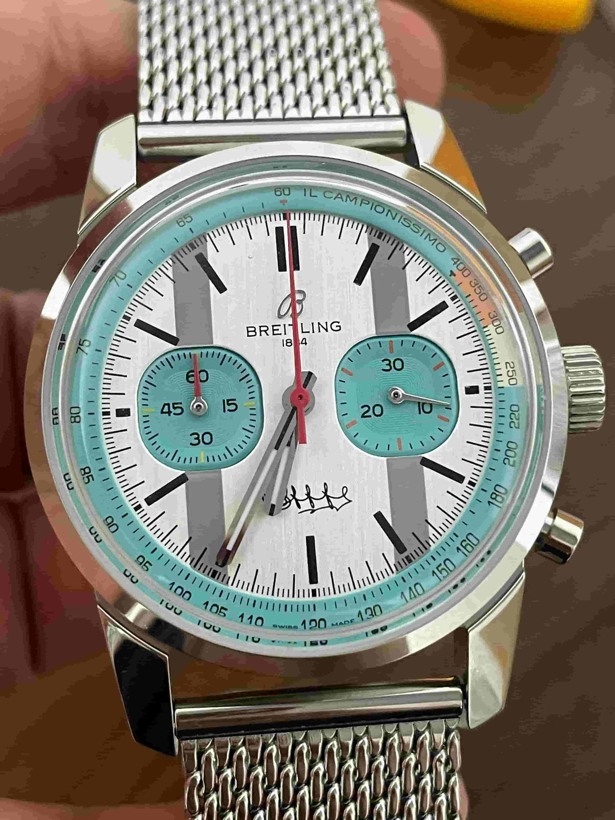 Replica Stainless Steel Japanese Vk Quartz Movement Watch BL247