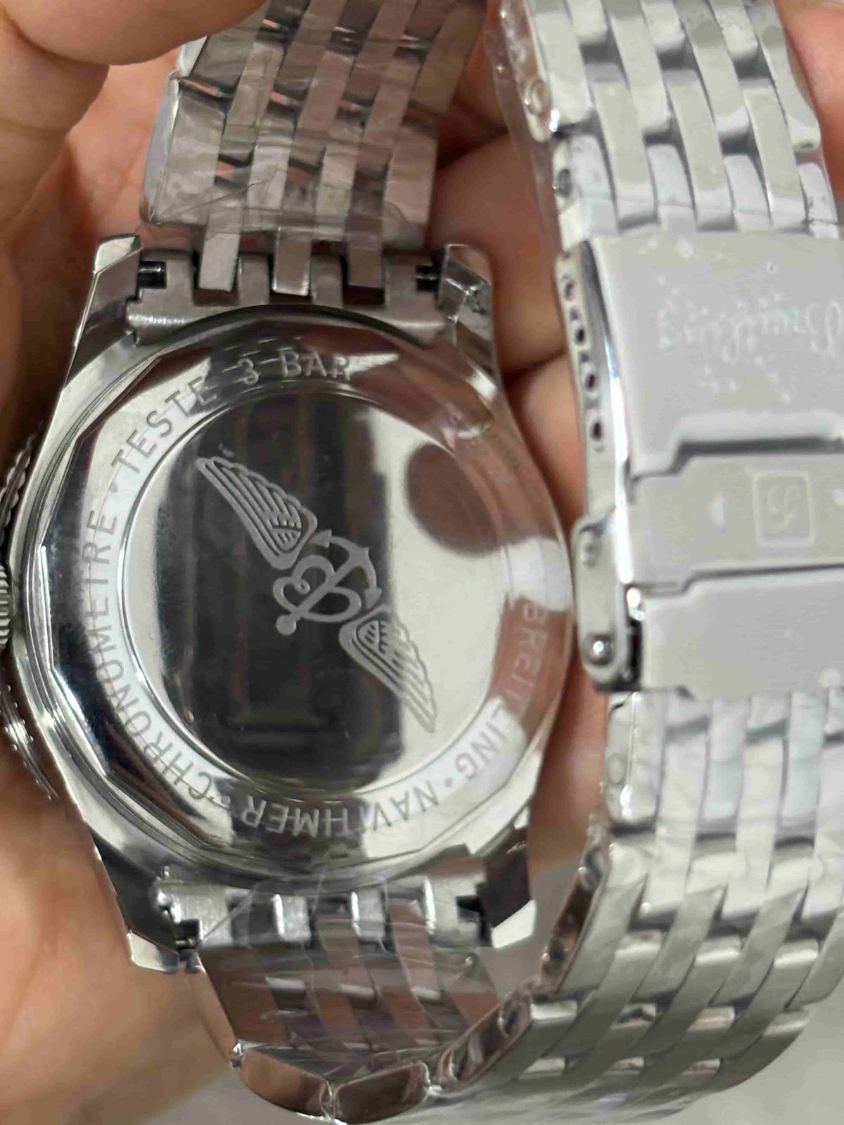 Replica Stainless Steel Mechanical Watch BL103