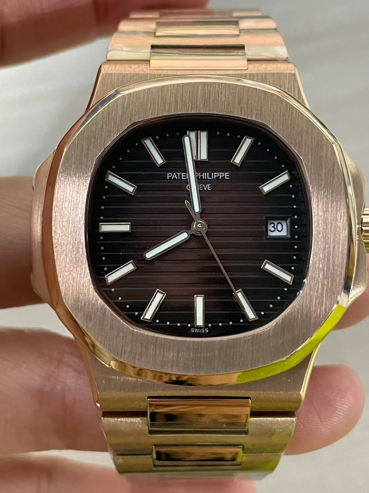 Replica 5711/1R-001 Stainless Steel Automatic Mechanical Watch 40mm