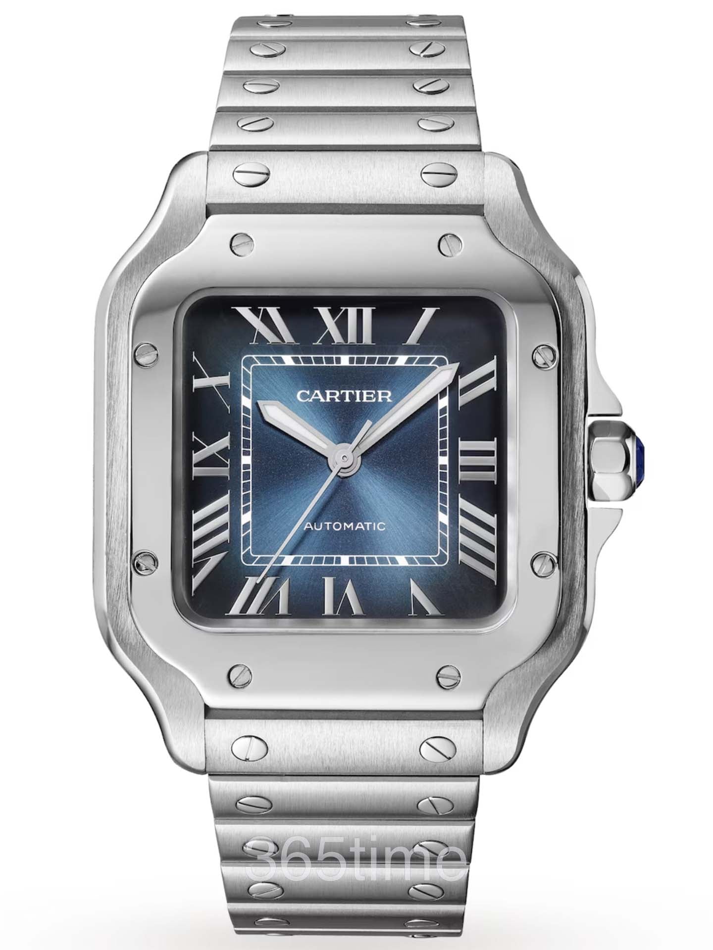 Replica Santos 904l Stainless Steel Automatic Mechanical Watch 39mm/35mm WSSA0071-1