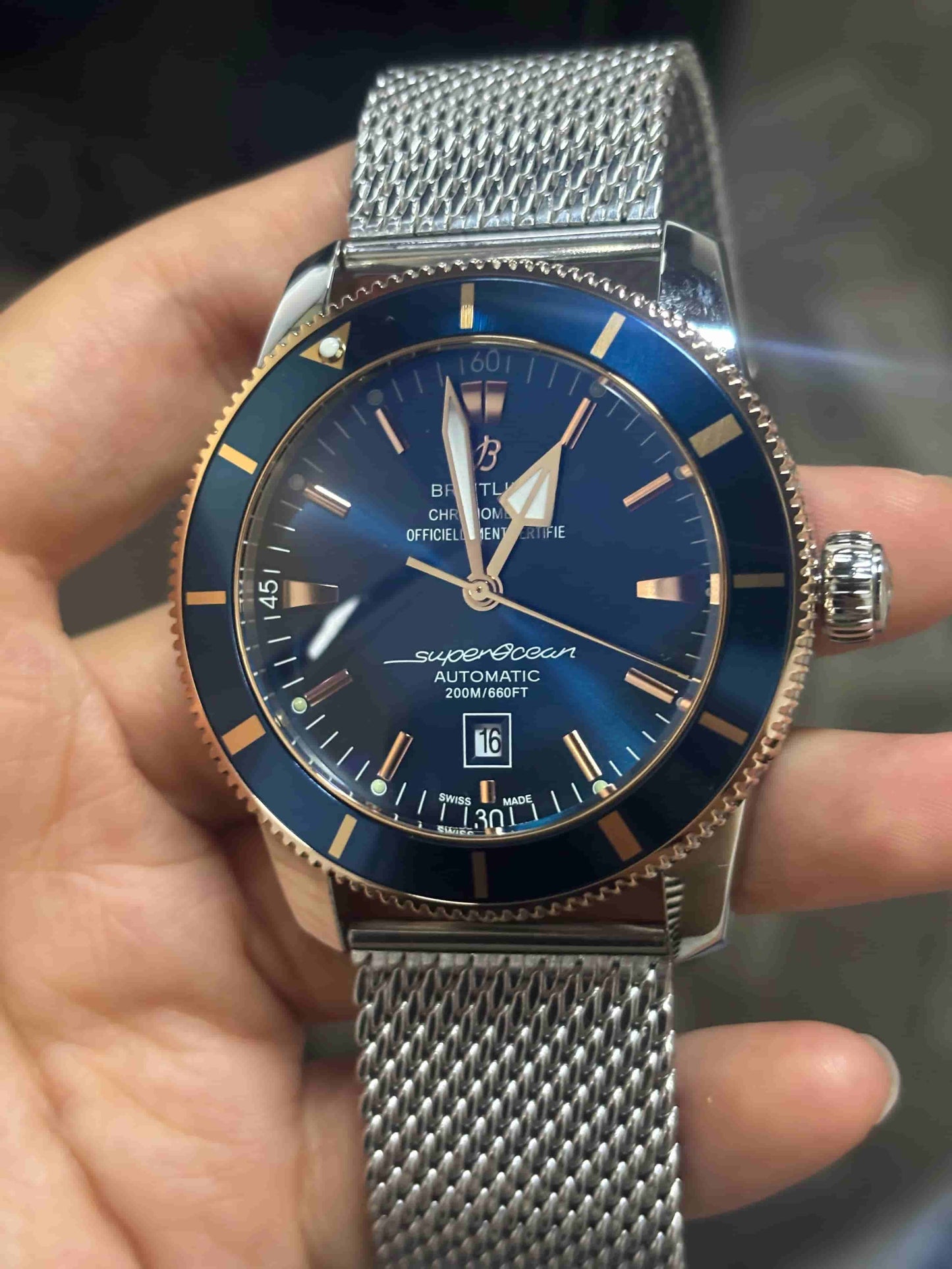 Replica Stainless Steel Mechanical Watch  BL66