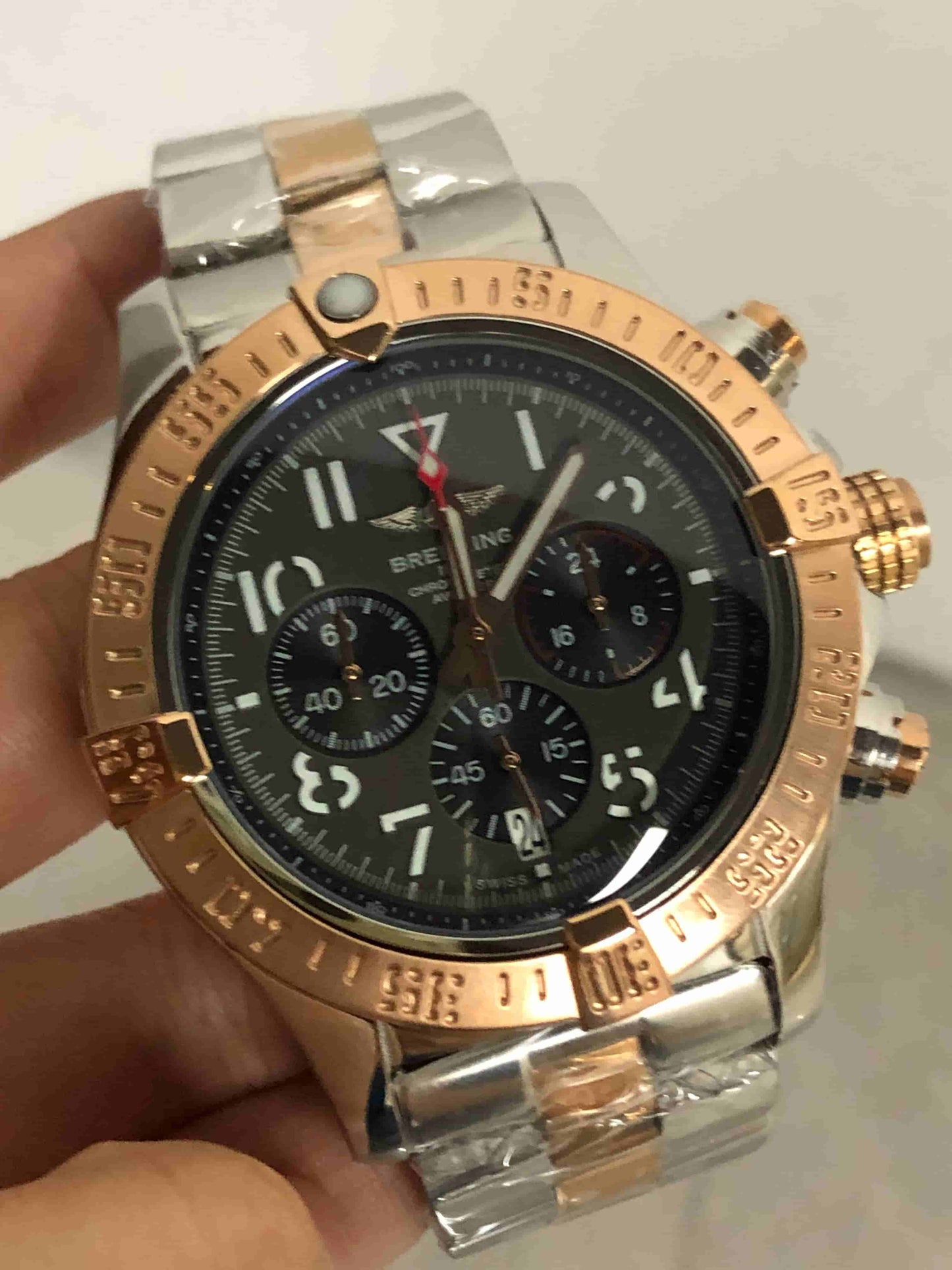 Replica Stainless Steel Japanese Vk Quartz Movement Watch BL219
