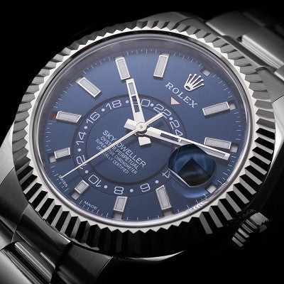 Automatic Watch for Men Replica Sky Dweller Blue Dial 40mm R061207