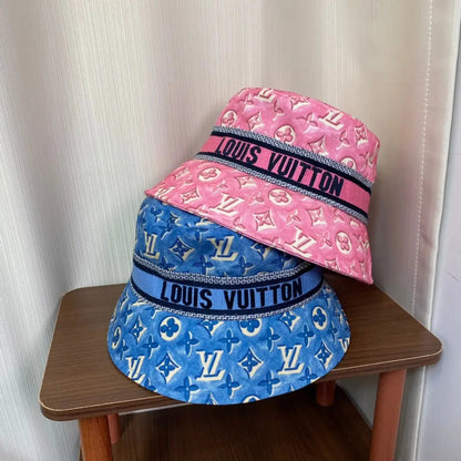 Luxury Monogram Webbing Bucket Hat-s2 mysite