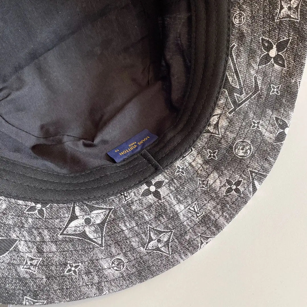 Luxury Monogram Embroidered Bucket Hat-s2 mysite