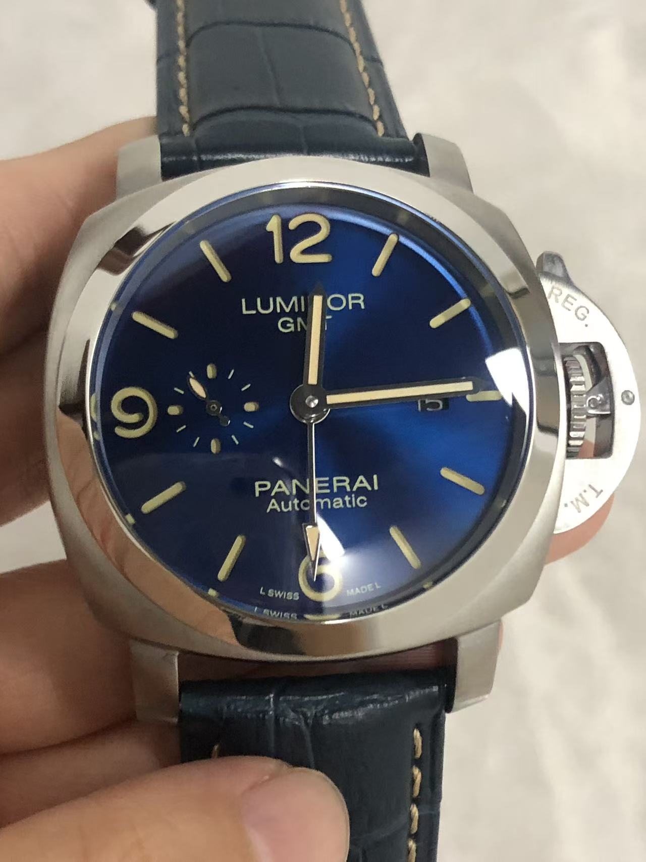 Replica LUMINOR 904L Stainless Steel Automatic Mechanical Watch Mens Watches 45mm