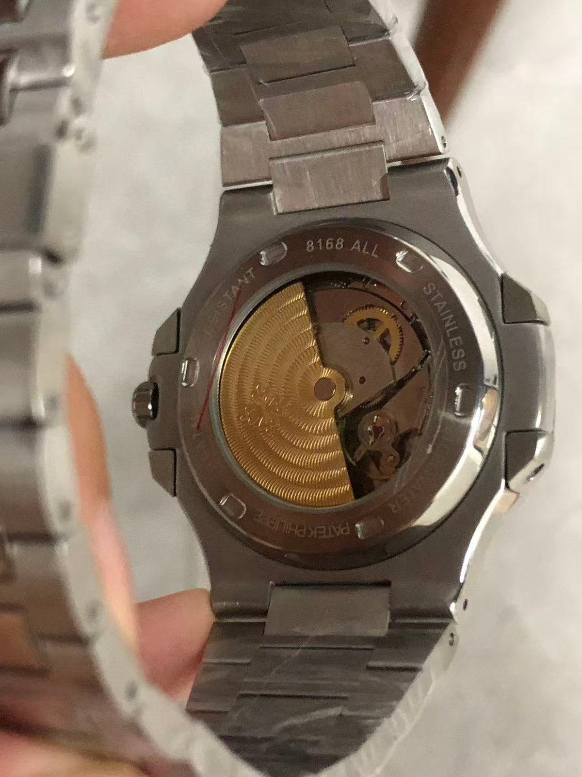 Replica 7118/1A-010 Stainless Steel Automatic Mechanical Watch 35mm