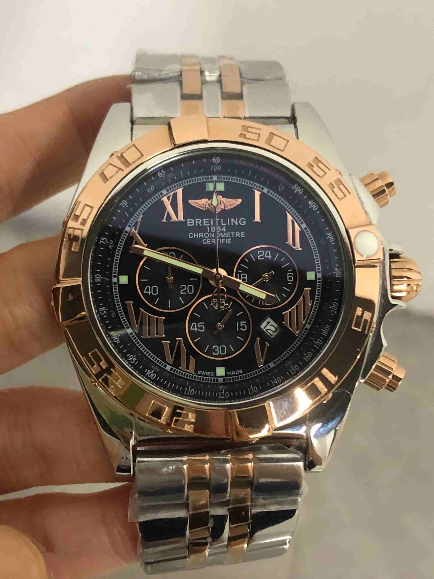 Replica Stainless Steel Japanese Vk63 Quartz Movement Watch  BL181