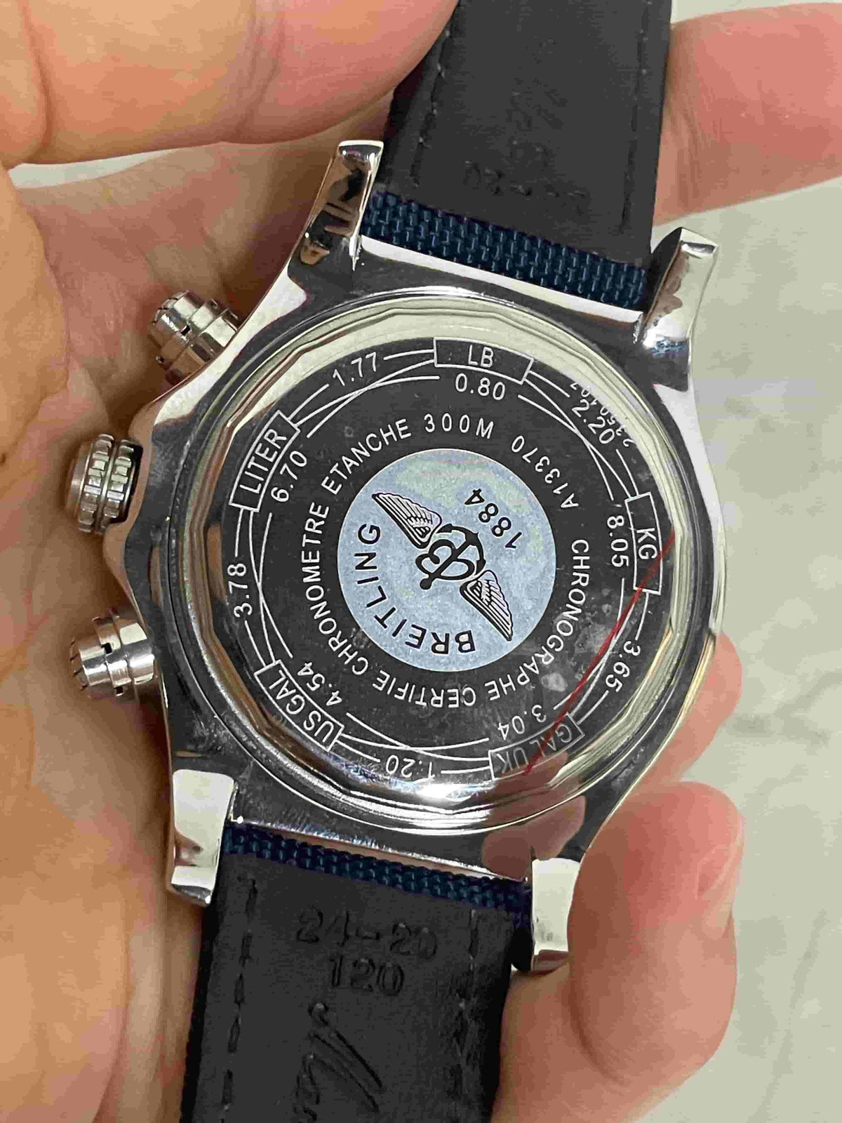 Replica Stainless Steel Japanese Vk63 Quartz Movement Watch BL79