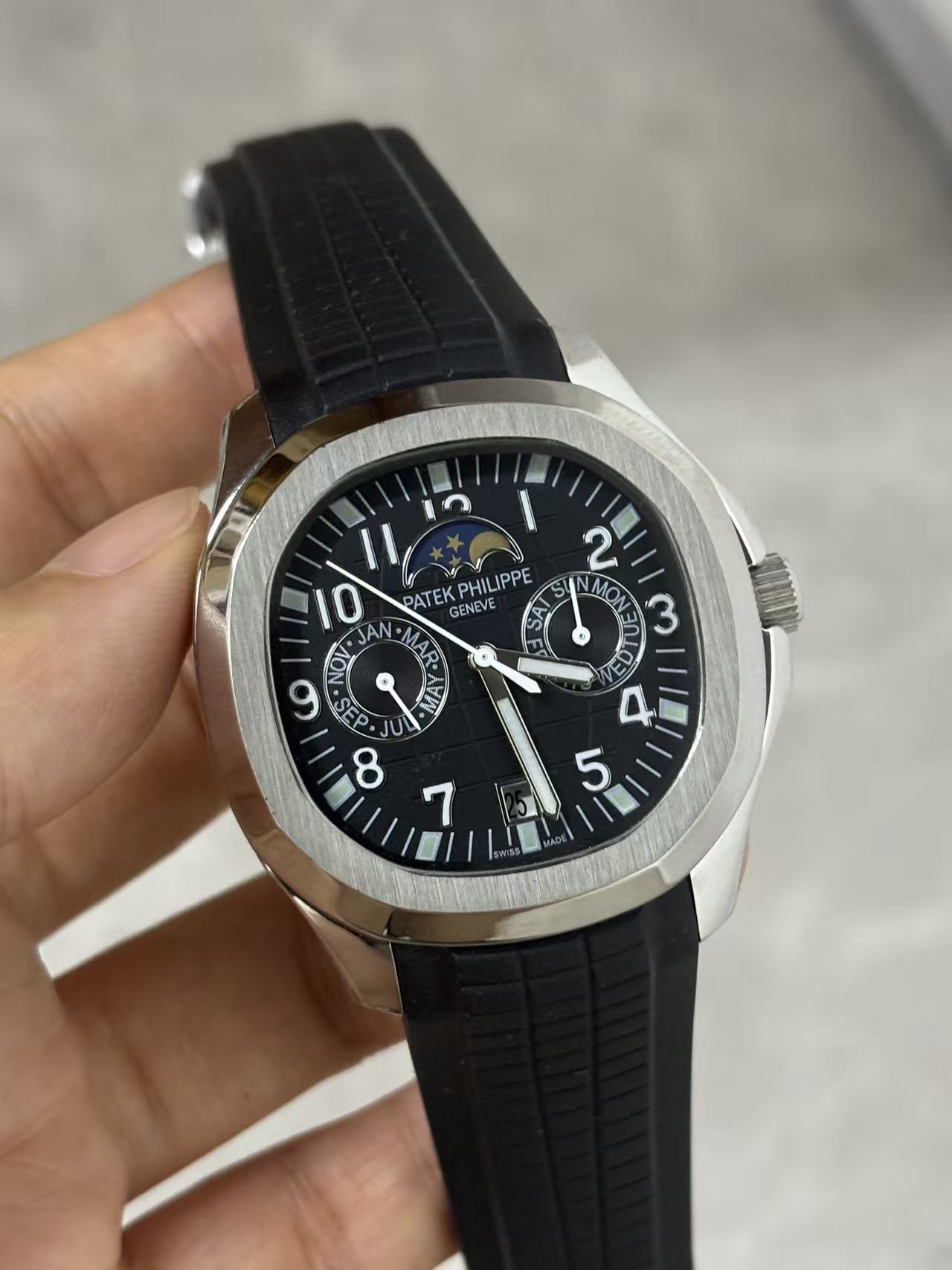 Replica AQUANAUT Stainless Steel Automatic Mechanical Watch 40mm