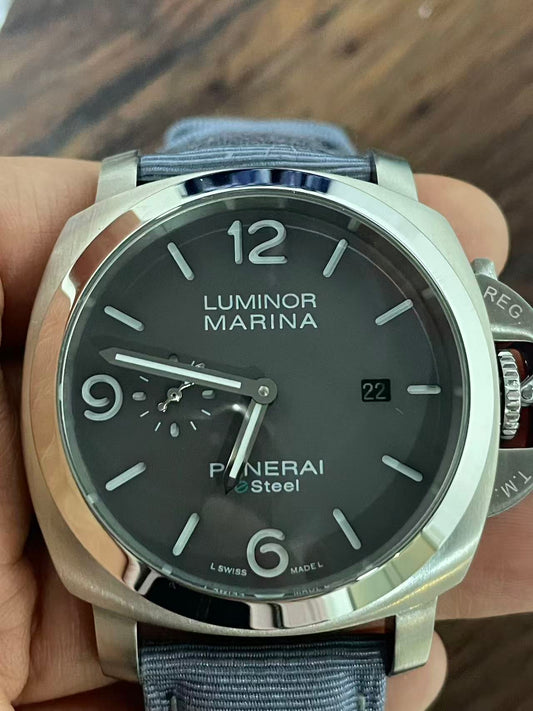 Replica LUMINOR 904L Stainless Steel Automatic Mechanical Watch Mens Watches 45mm