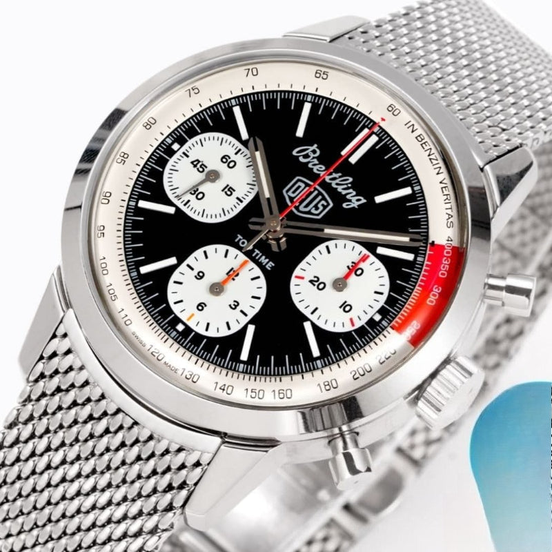 Replica Top time Stainless Steel Quartz Movement Watch