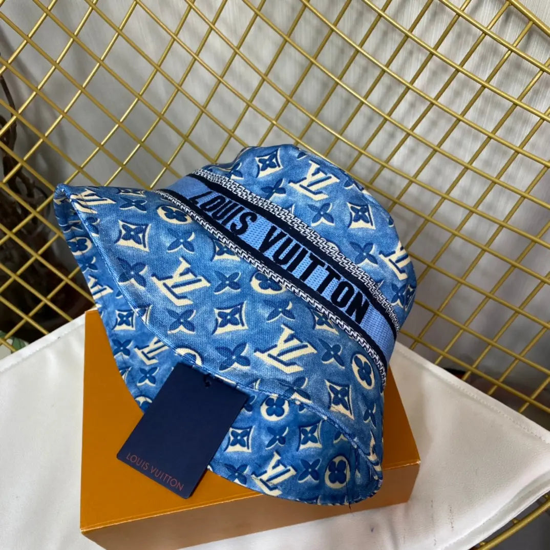 Luxury Monogram Webbing Bucket Hat-s2 mysite