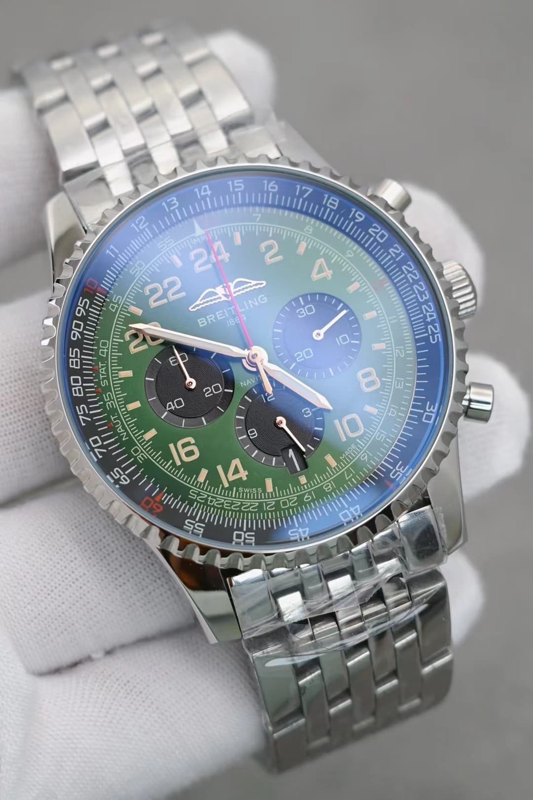 Replica Stainless Steel Japanese Vk63 Quartz Movement Watch BL119