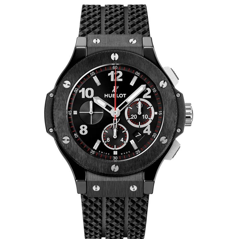 Luxury VK Quartz Movement Watch for Men Chronograph Wristwatch Stainless Steel Leather Strap